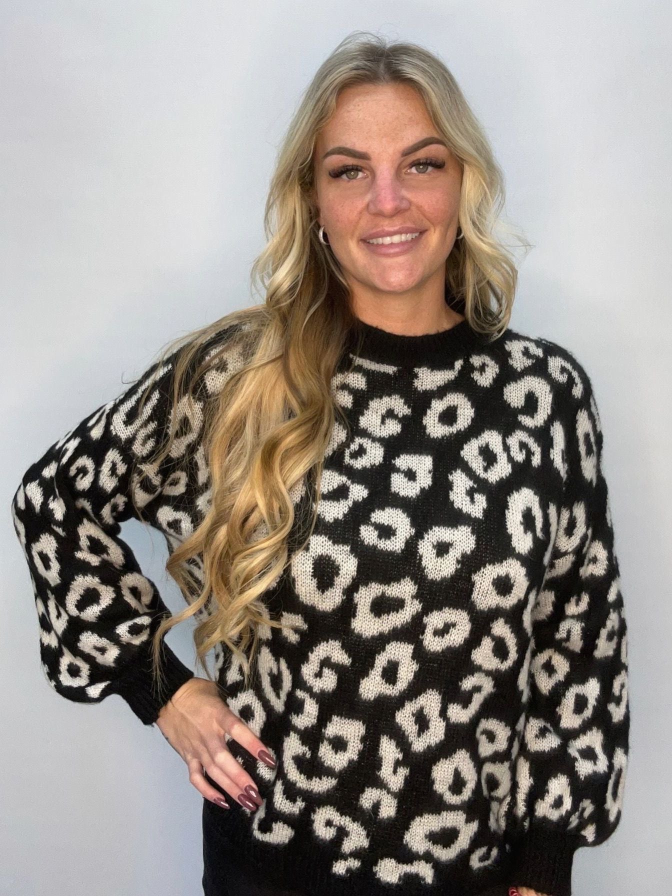 Leopard sweater in 6 colors