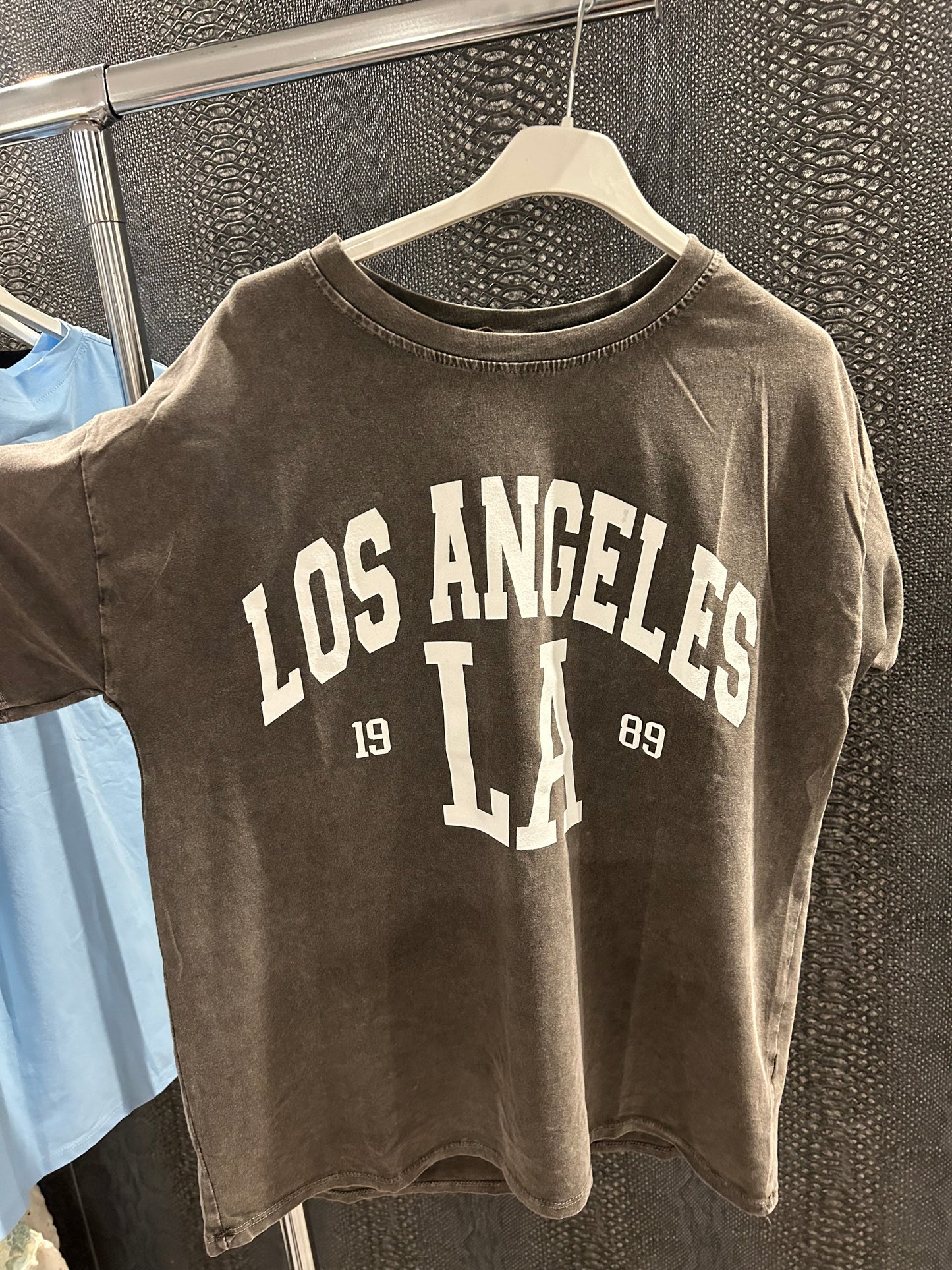 Los Angeles shirt grey