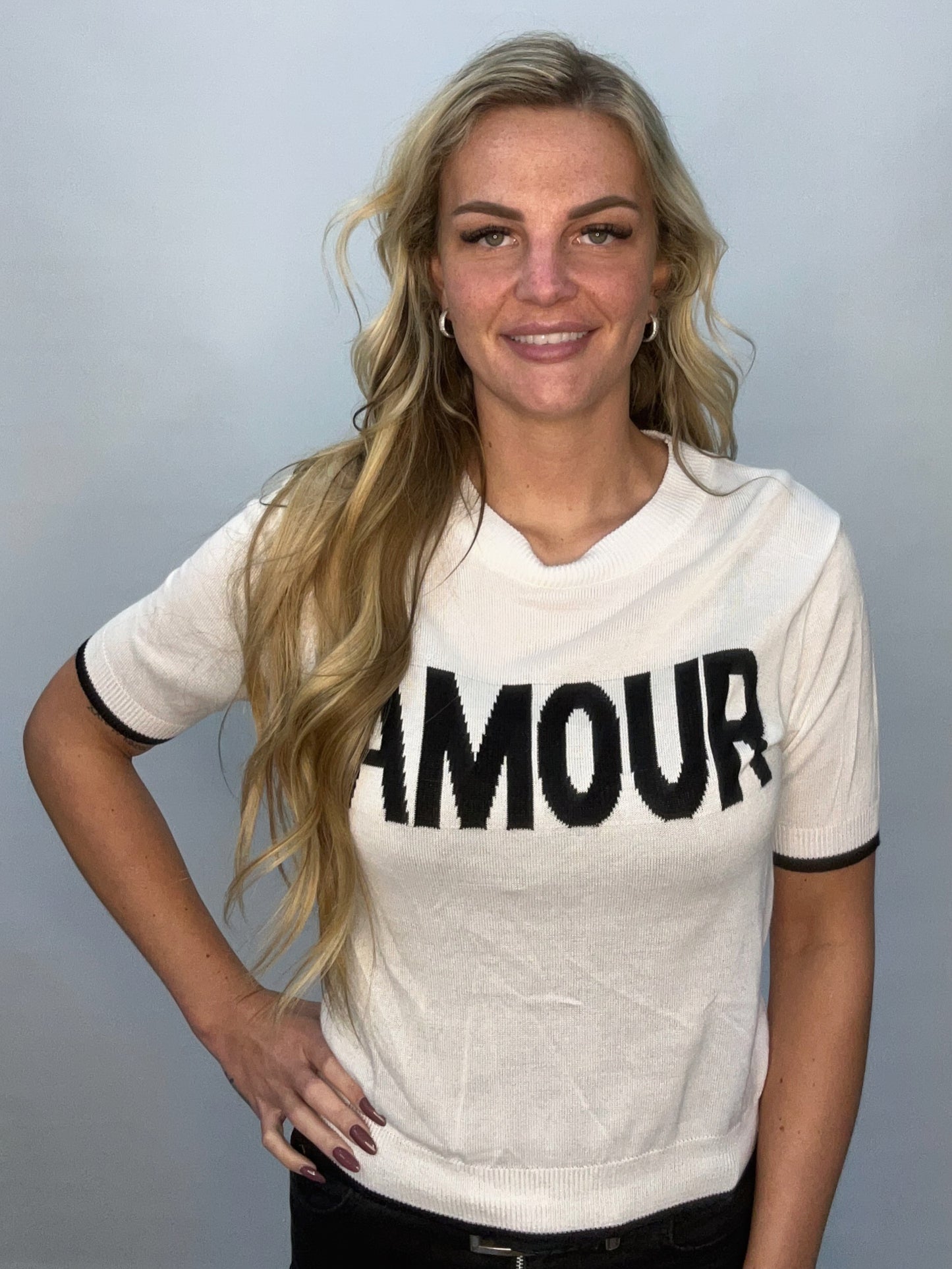 AMOUR TOP WHITE