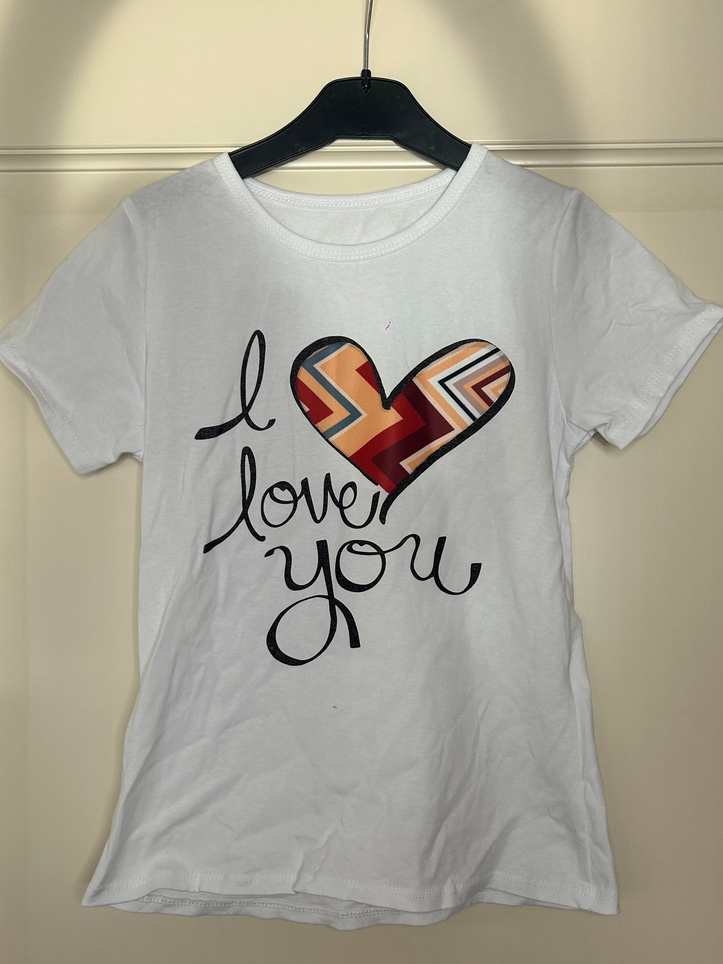 I love you t-shirt roest