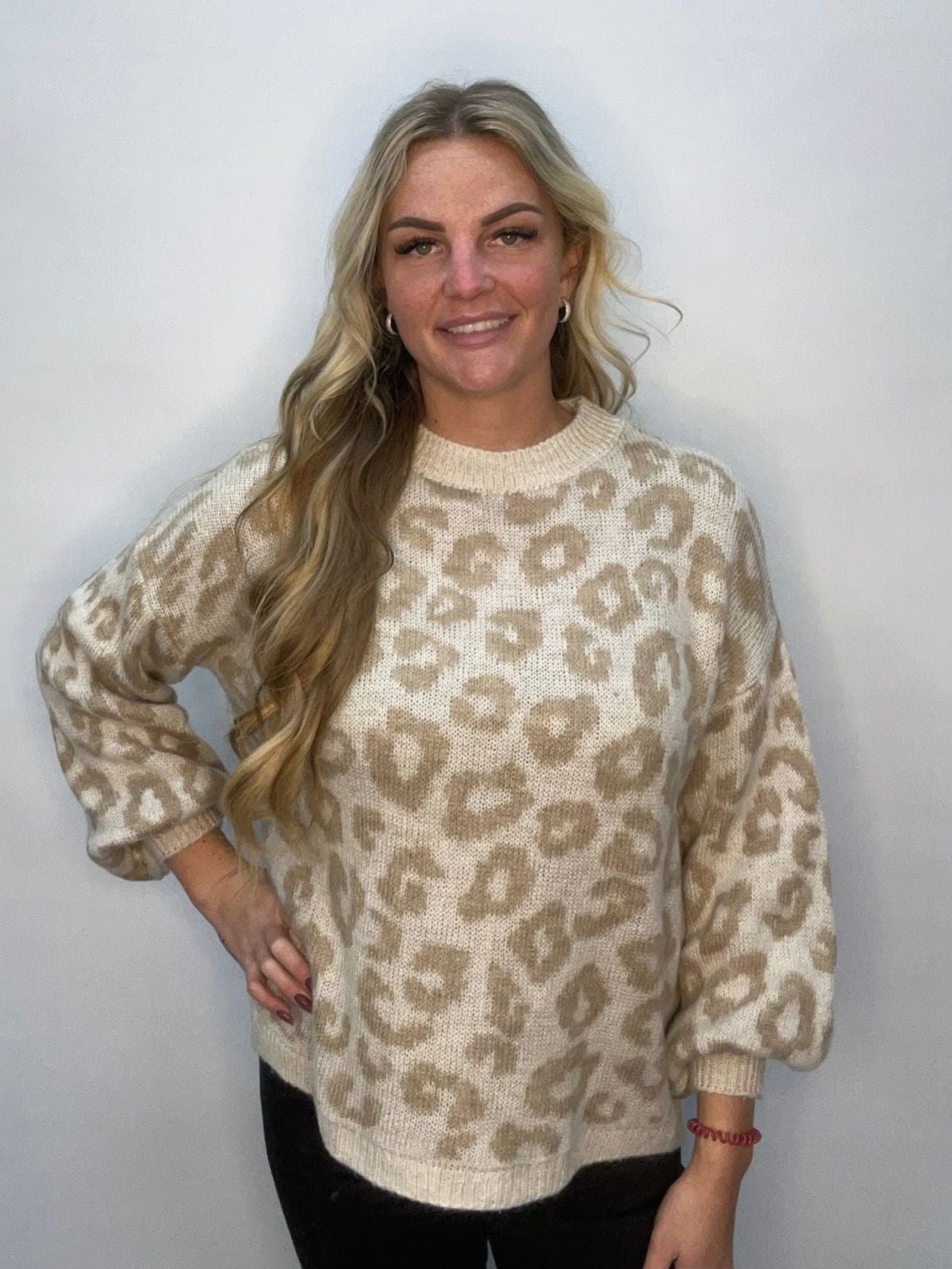 Leopard sweater in 6 kleuren