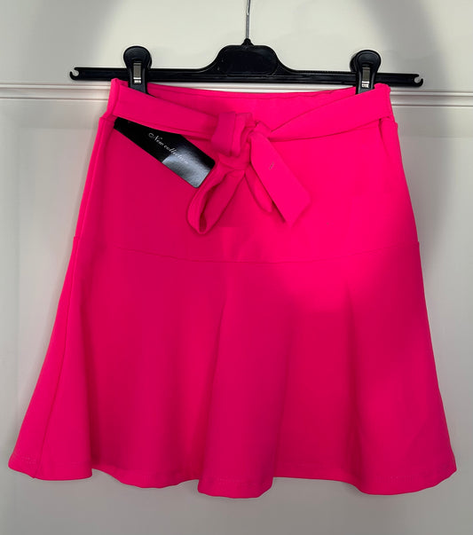 Neon roze meisjes rok