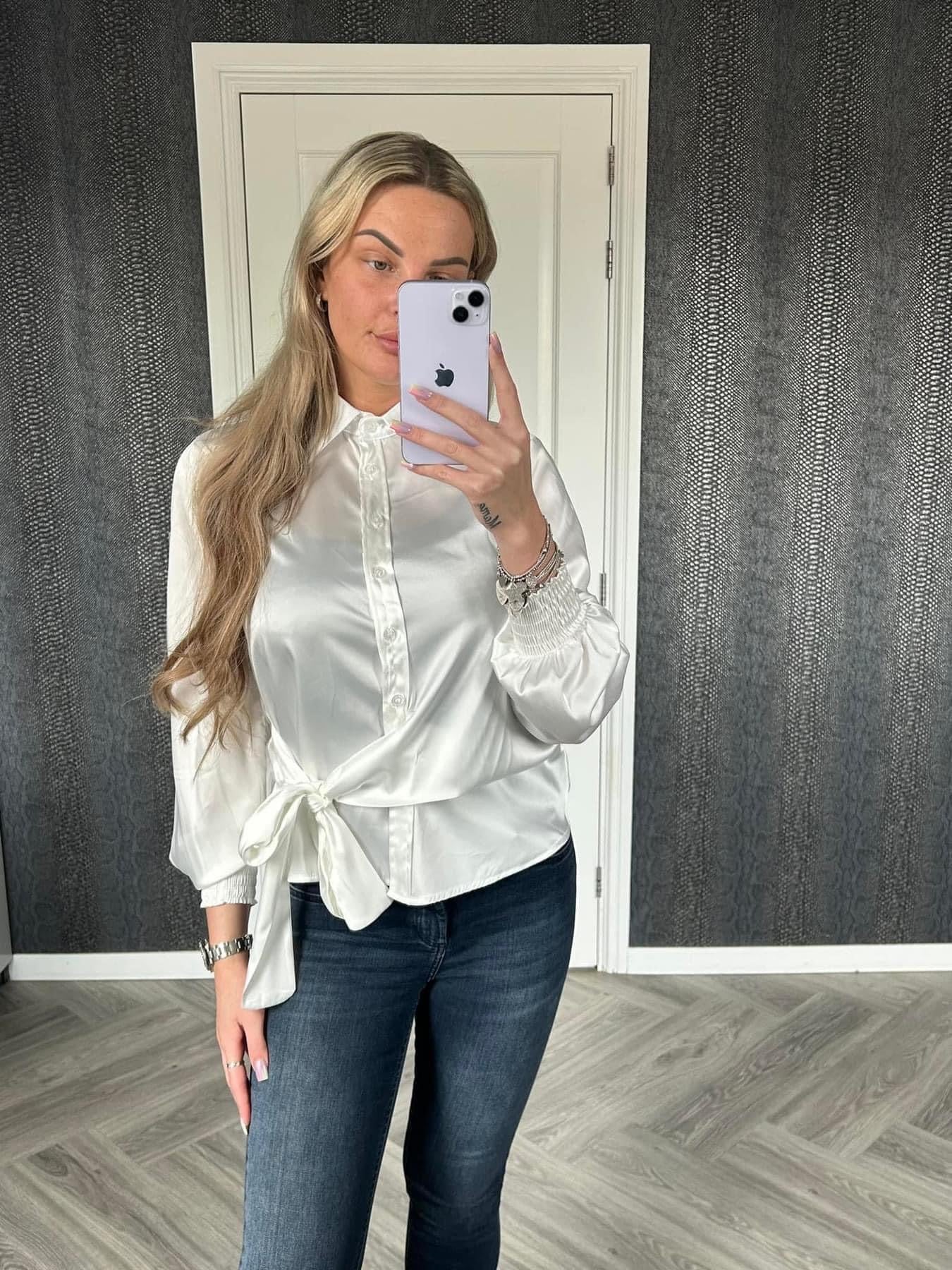 Satin blouse